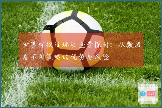 世界杯投注玩法全景探讨：从数据看不同策略的优势与风险